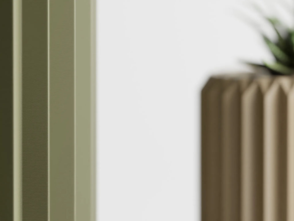 Pleat Planter - 3D Printed Planter - LayerUp