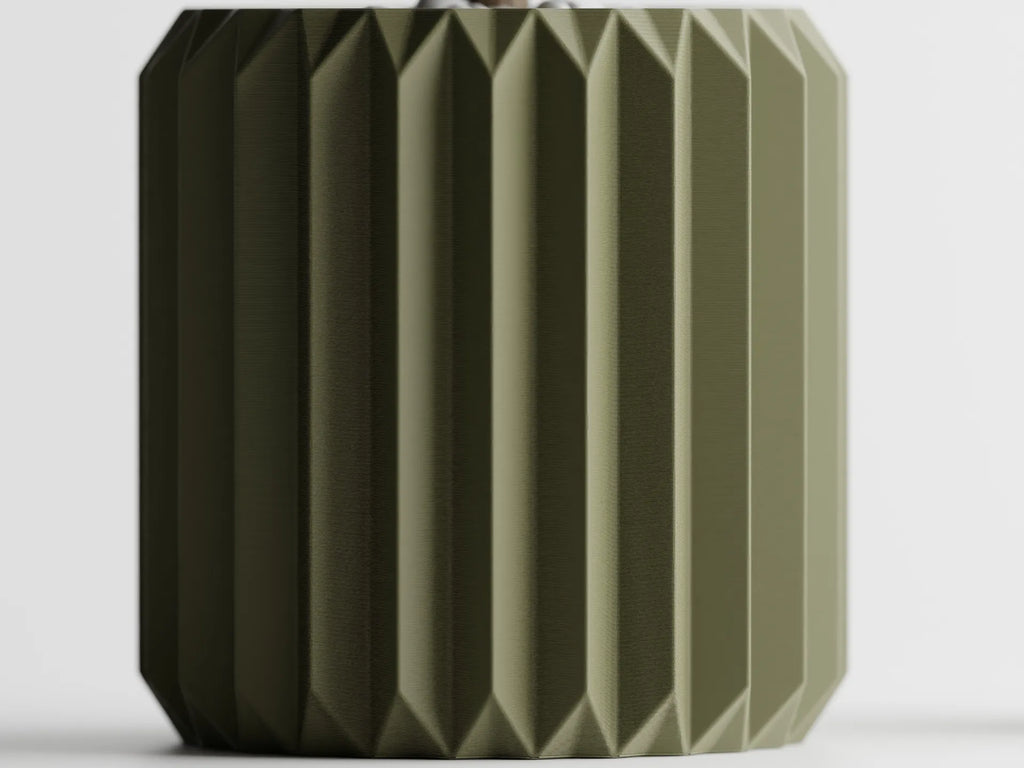 Pleat Planter - 3D Printed Planter - LayerUp