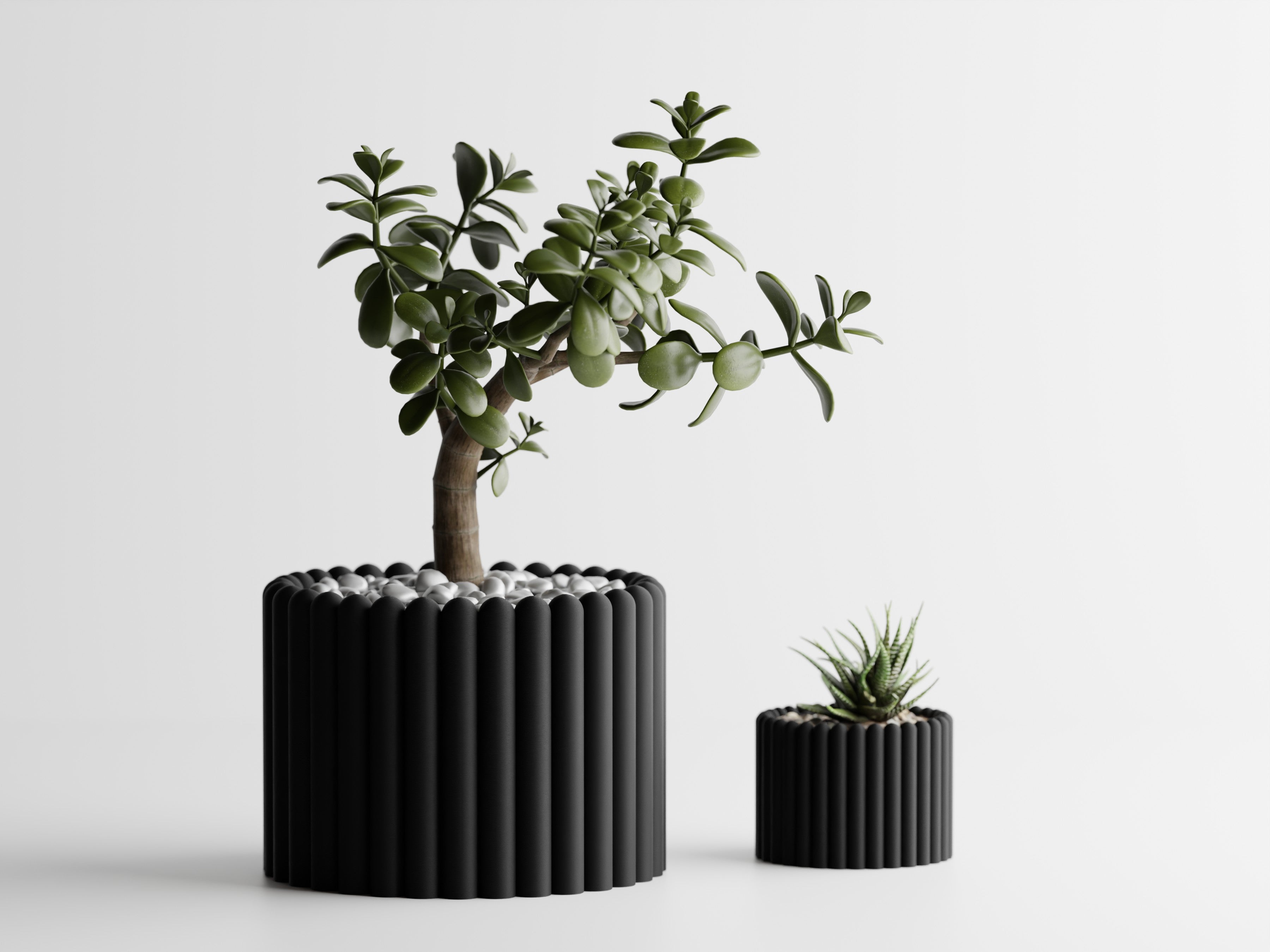 Ridge Planter - 3D Printed Planter
