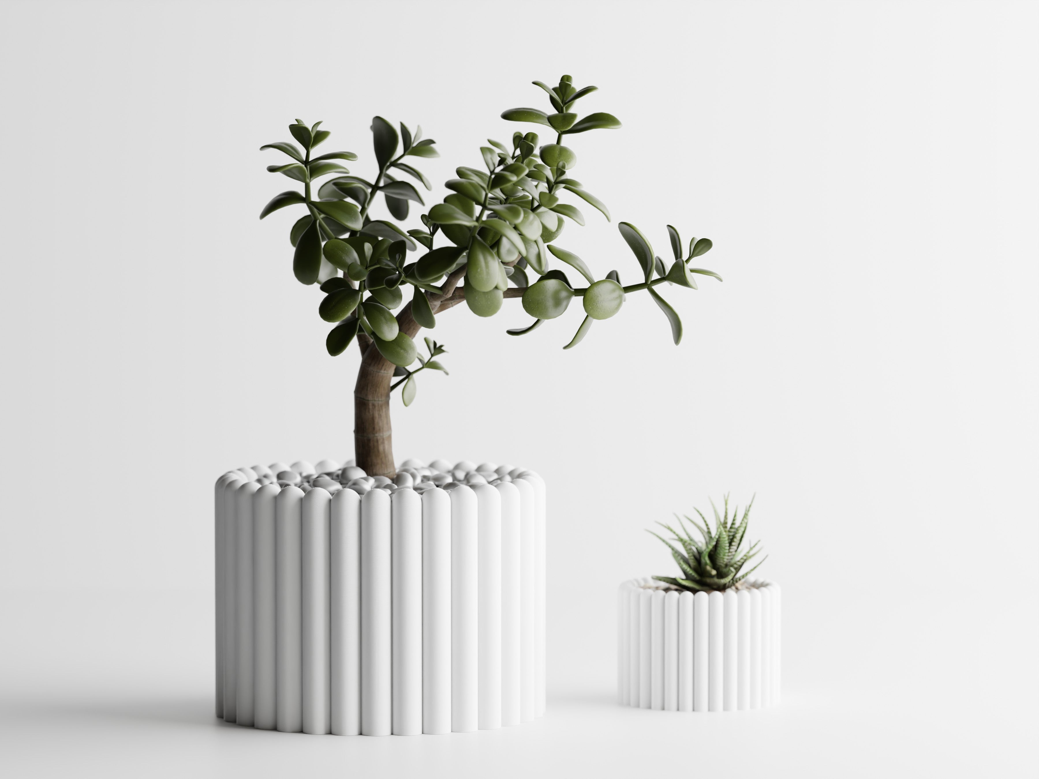 Ridge Planter - 3D Printed Planter