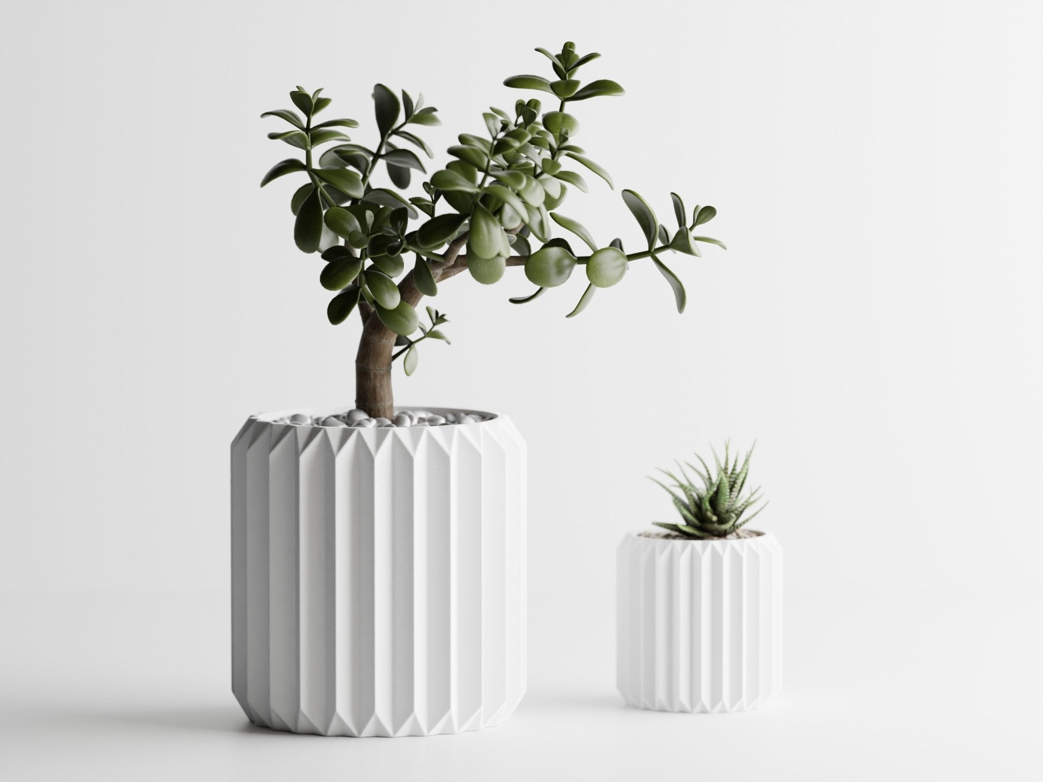 Pleat Planter - 3D Printed Planter - LayerUp