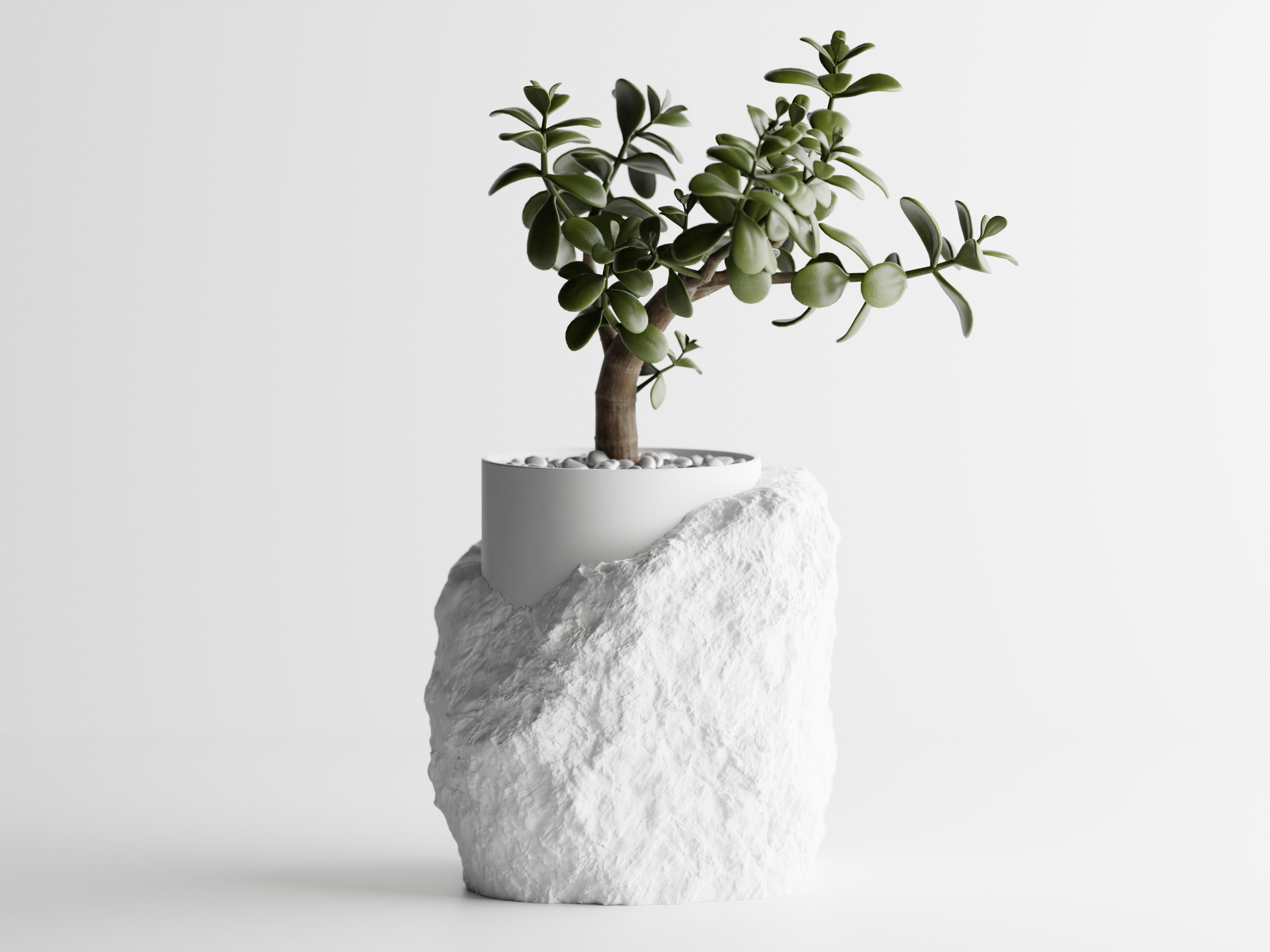 Stonehug Planter -  3D Printed Planter