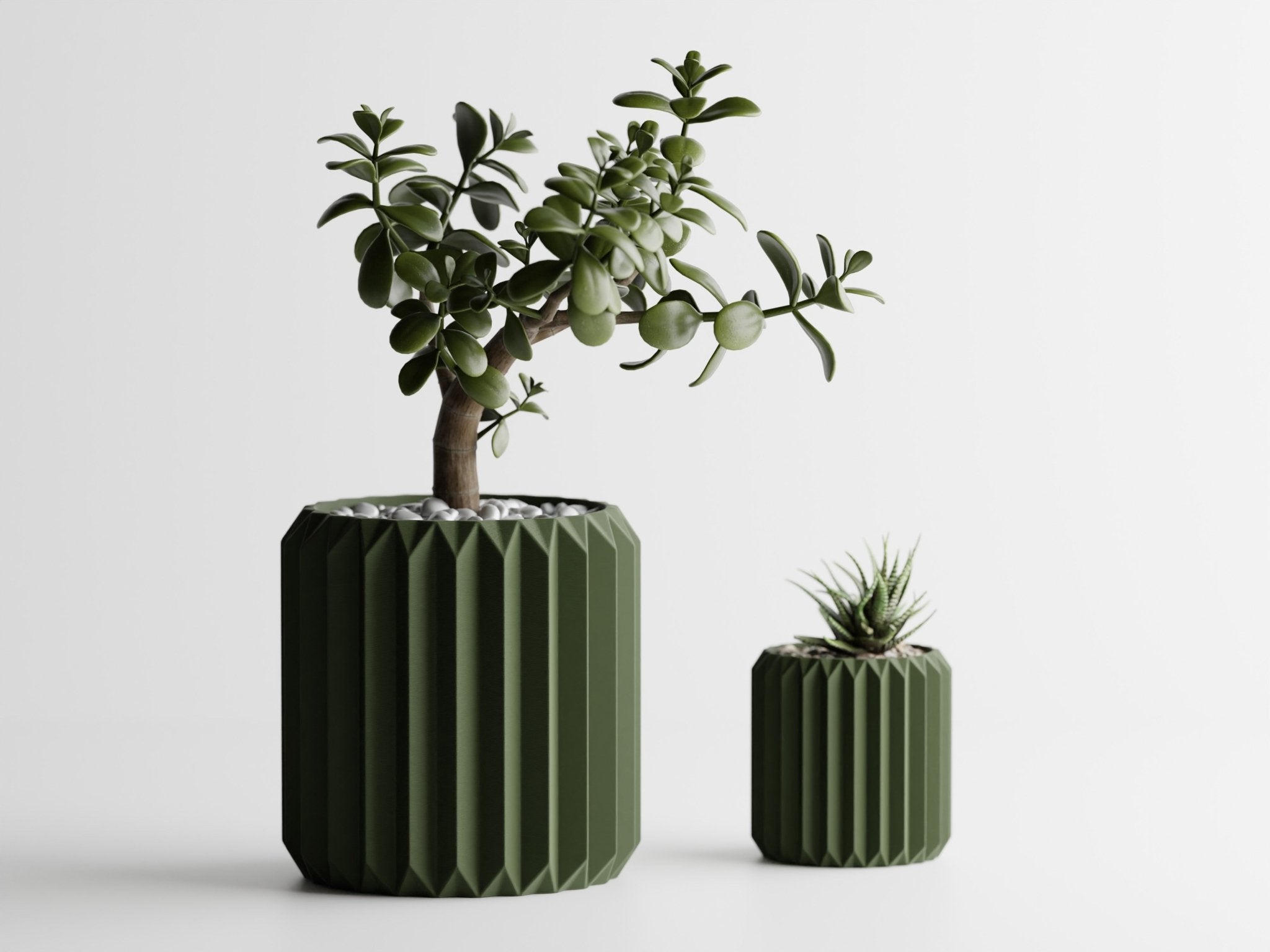 Pleat Planter - 3D Printed Planter - LayerUp