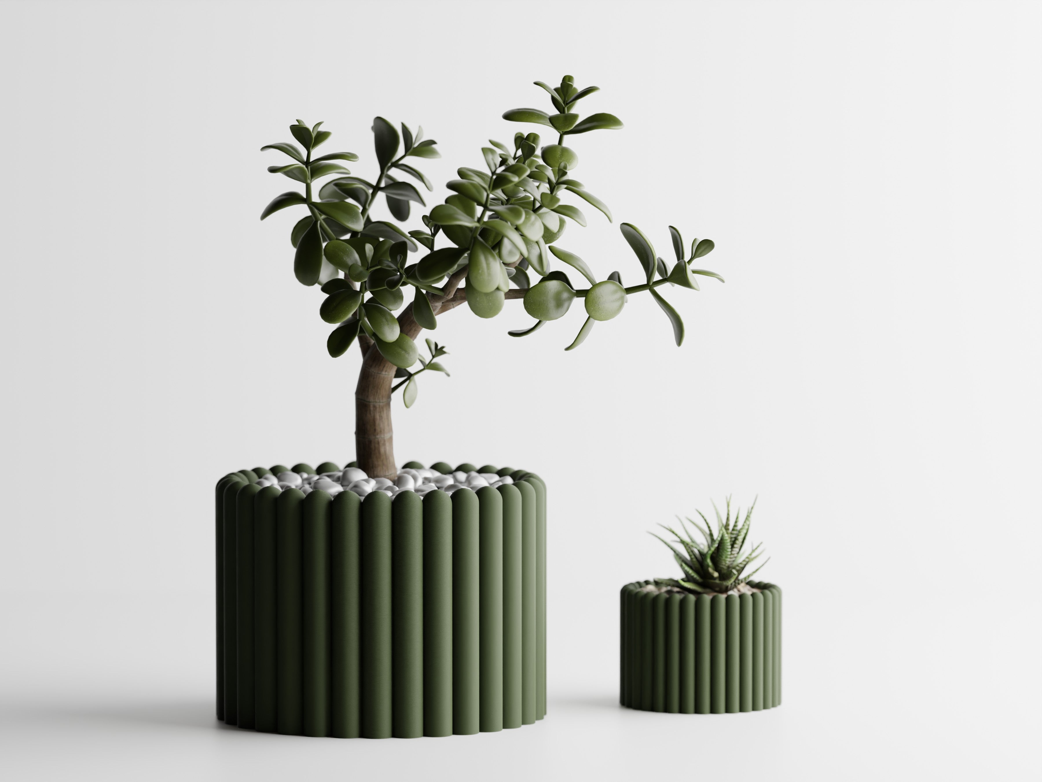 Ridge Planter - 3D Printed Planter