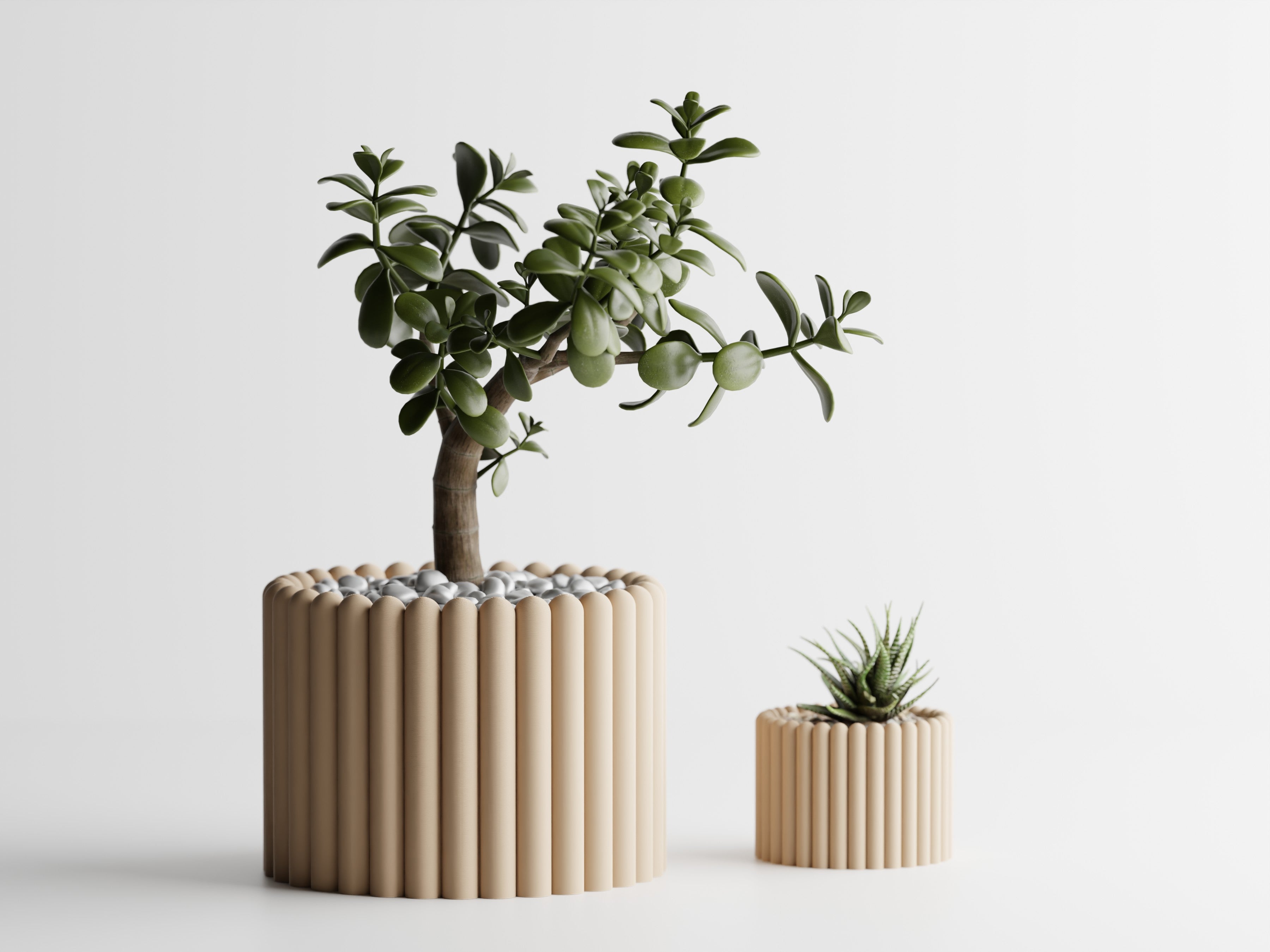 Ridge Planter - 3D Printed Planter