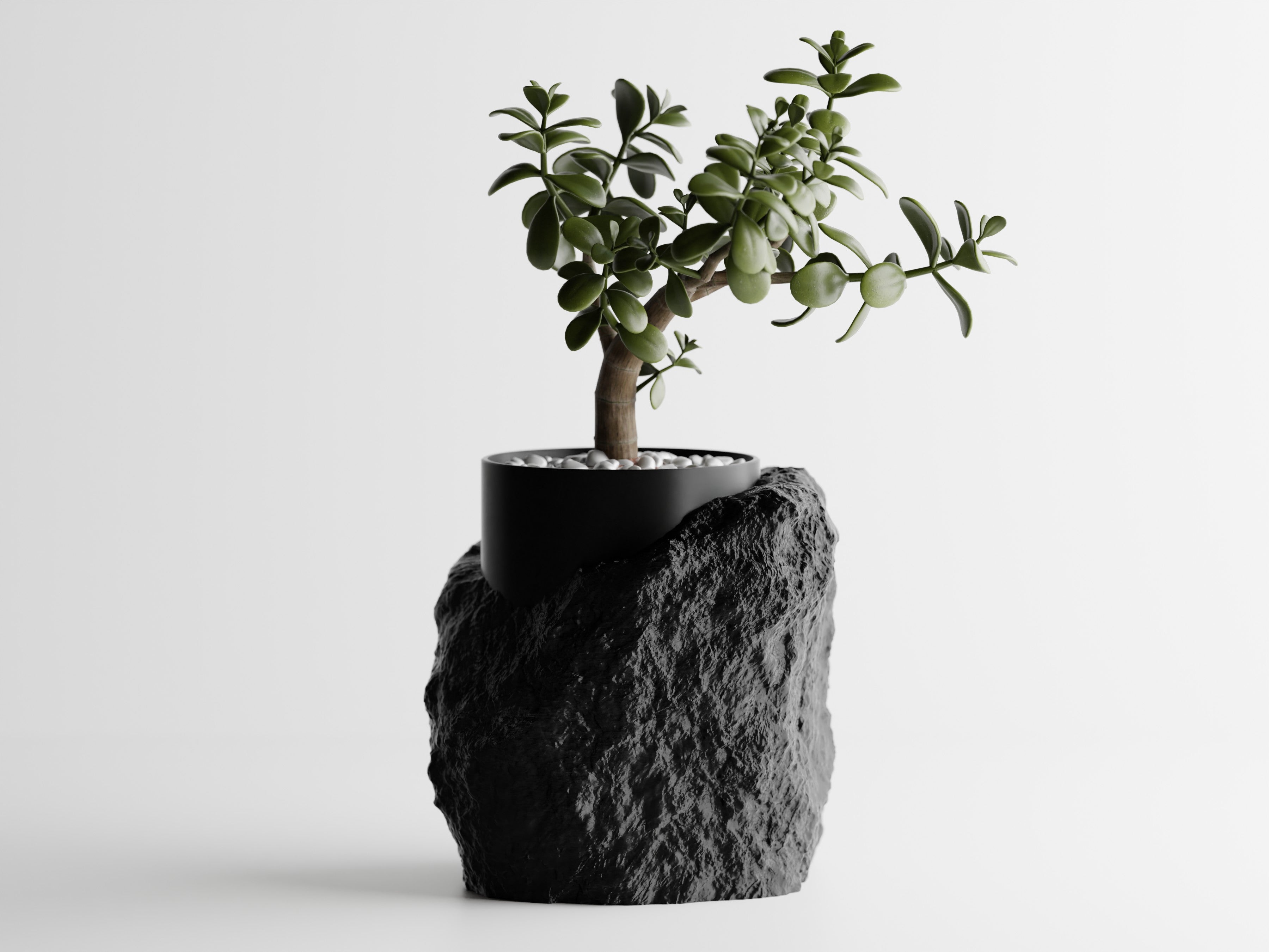 Stonehug Planter -  3D Printed Planter