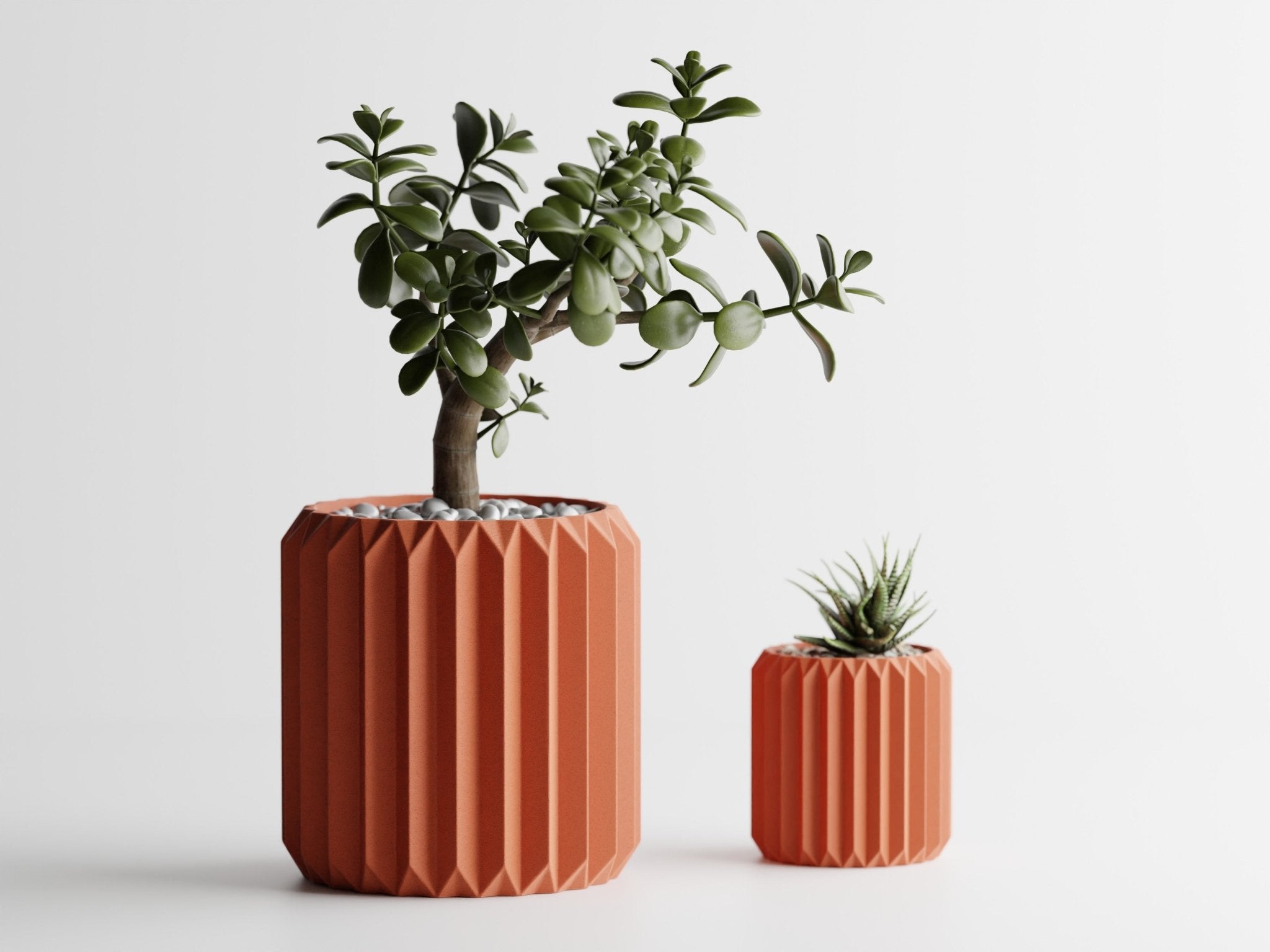 Pleat Planter - 3D Printed Planter - LayerUp