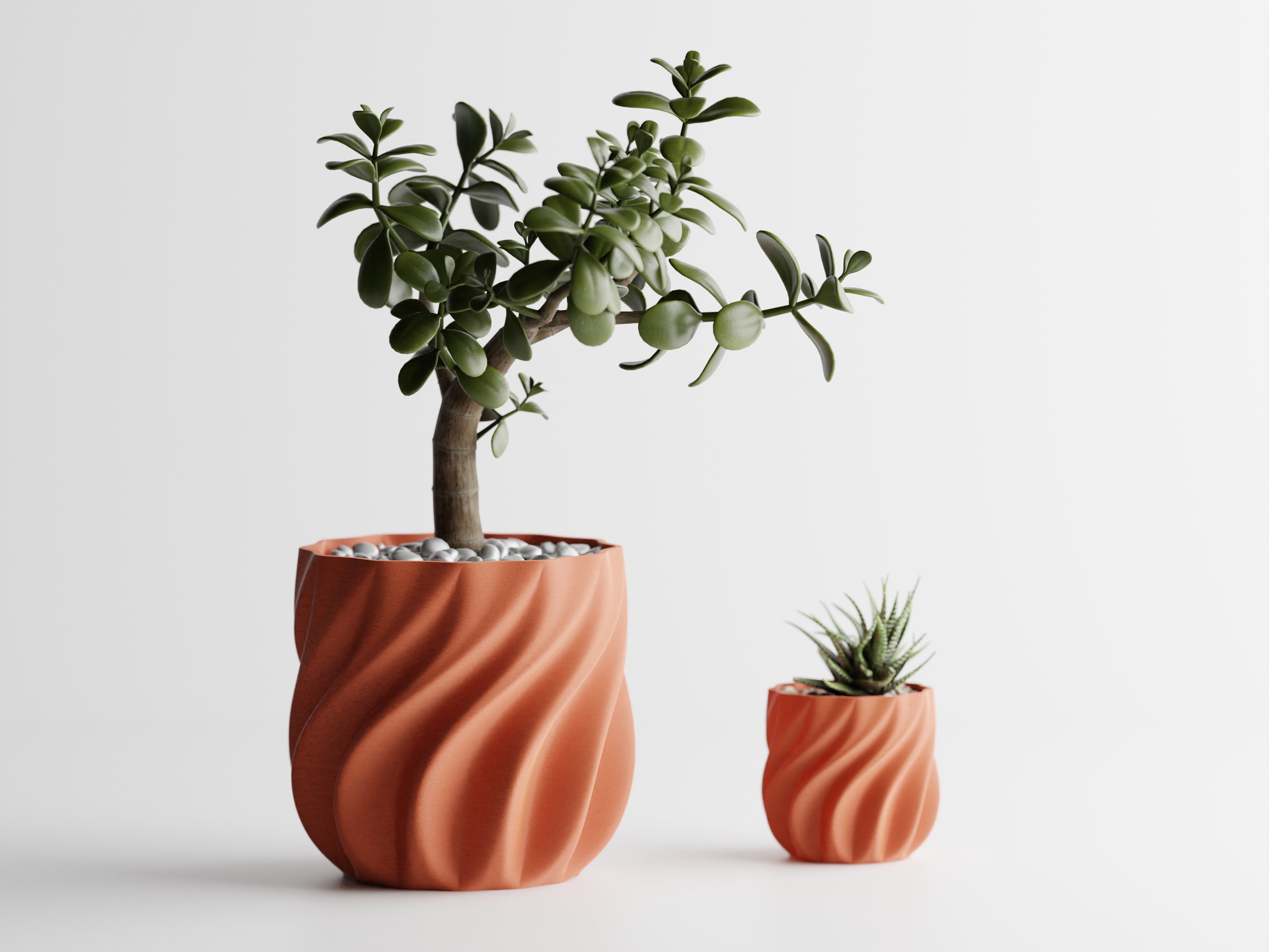 TerraFlow Planter -  3D Printed Planter