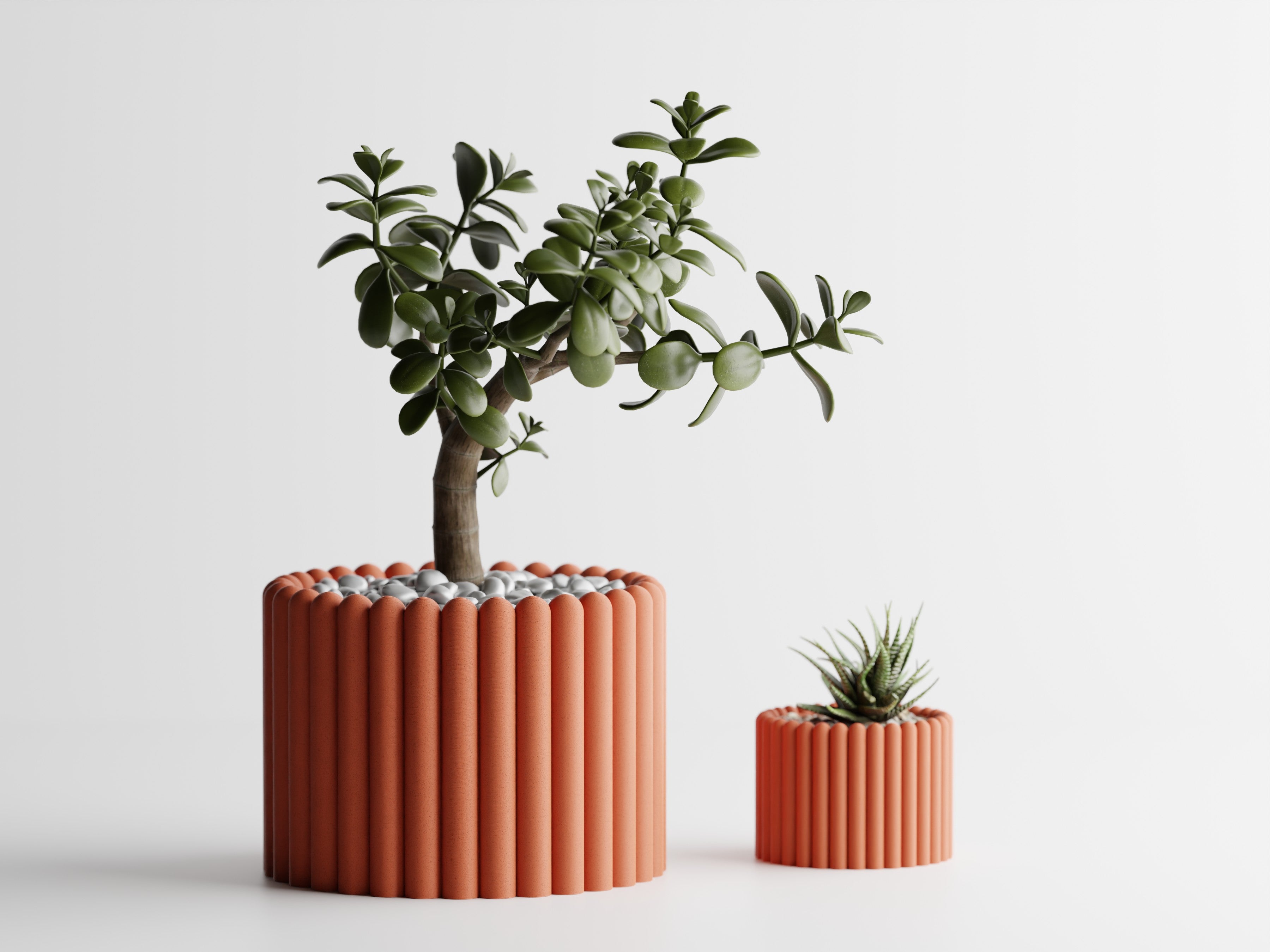Ridge Planter - 3D Printed Planter