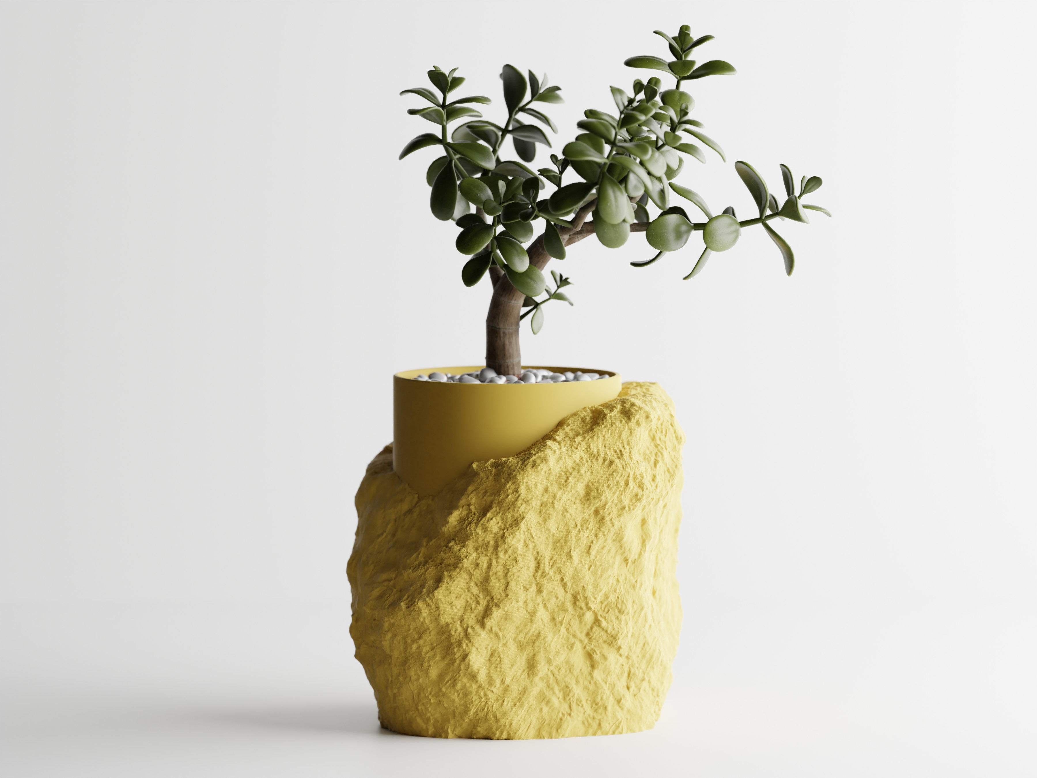 Stonehug Planter -  3D Printed Planter