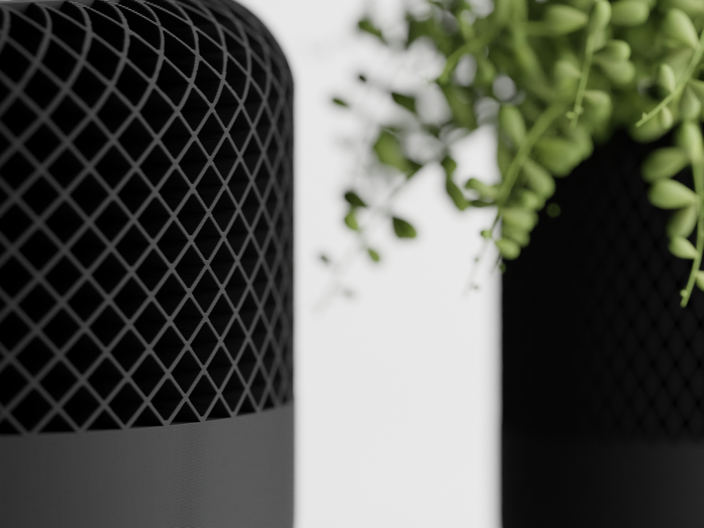 Pod Style Planter - 3D printed planter