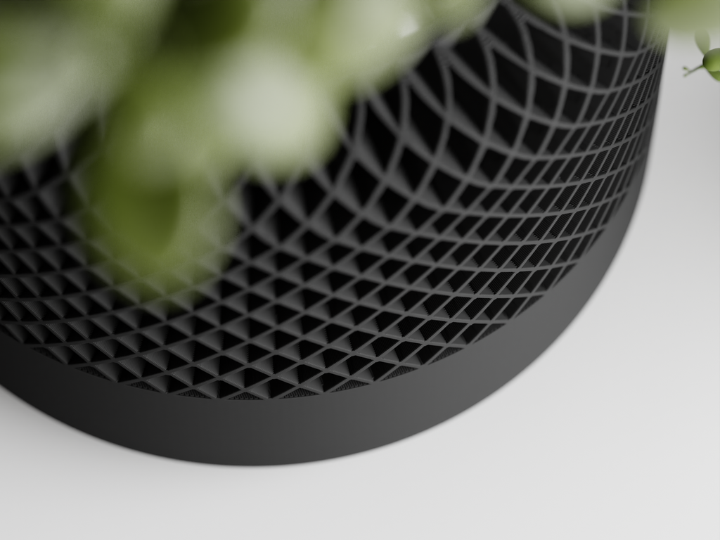 Pod Style Planter - 3D printed planter