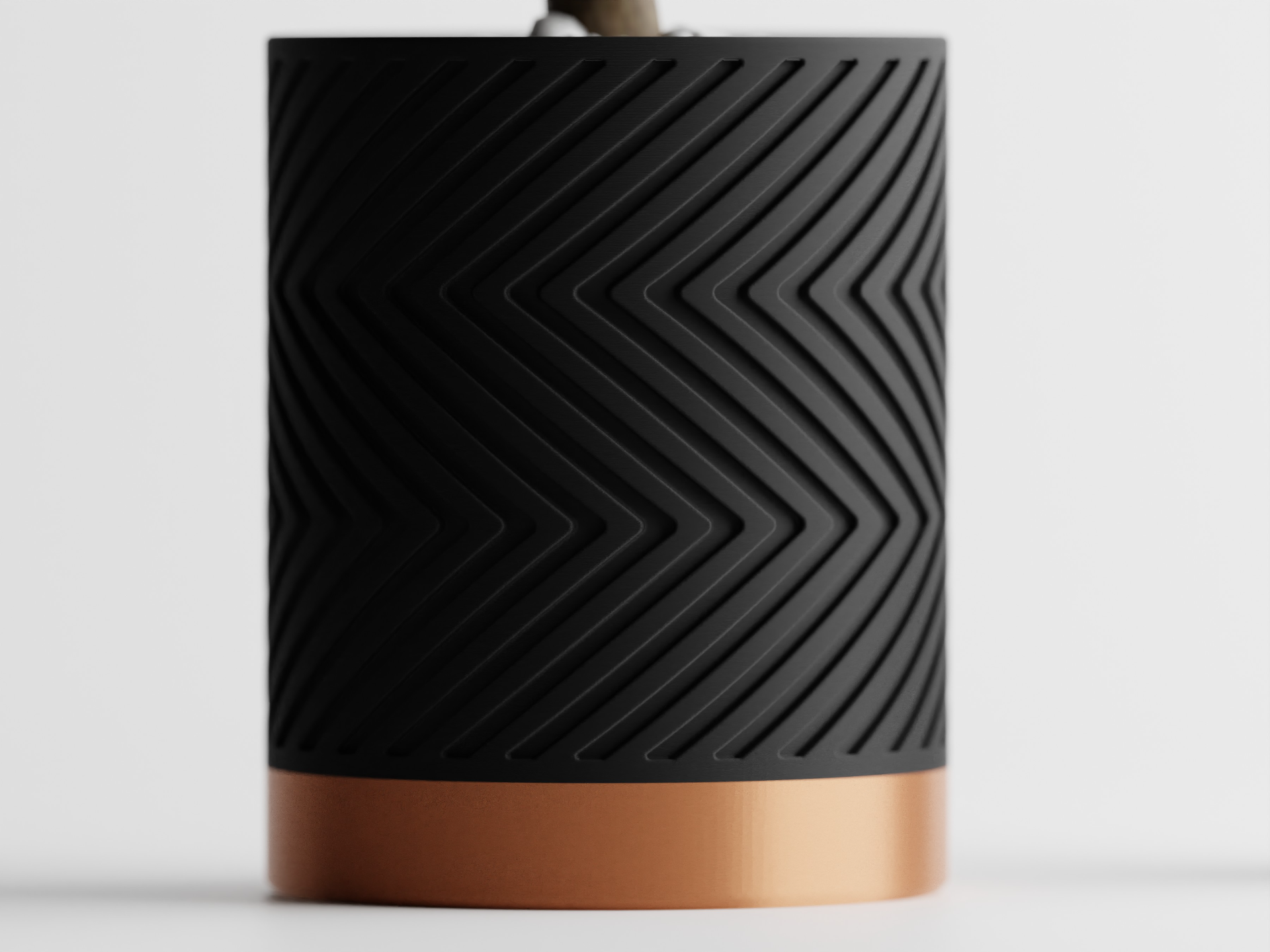 Zigzag Planter -  3D Printed Planter