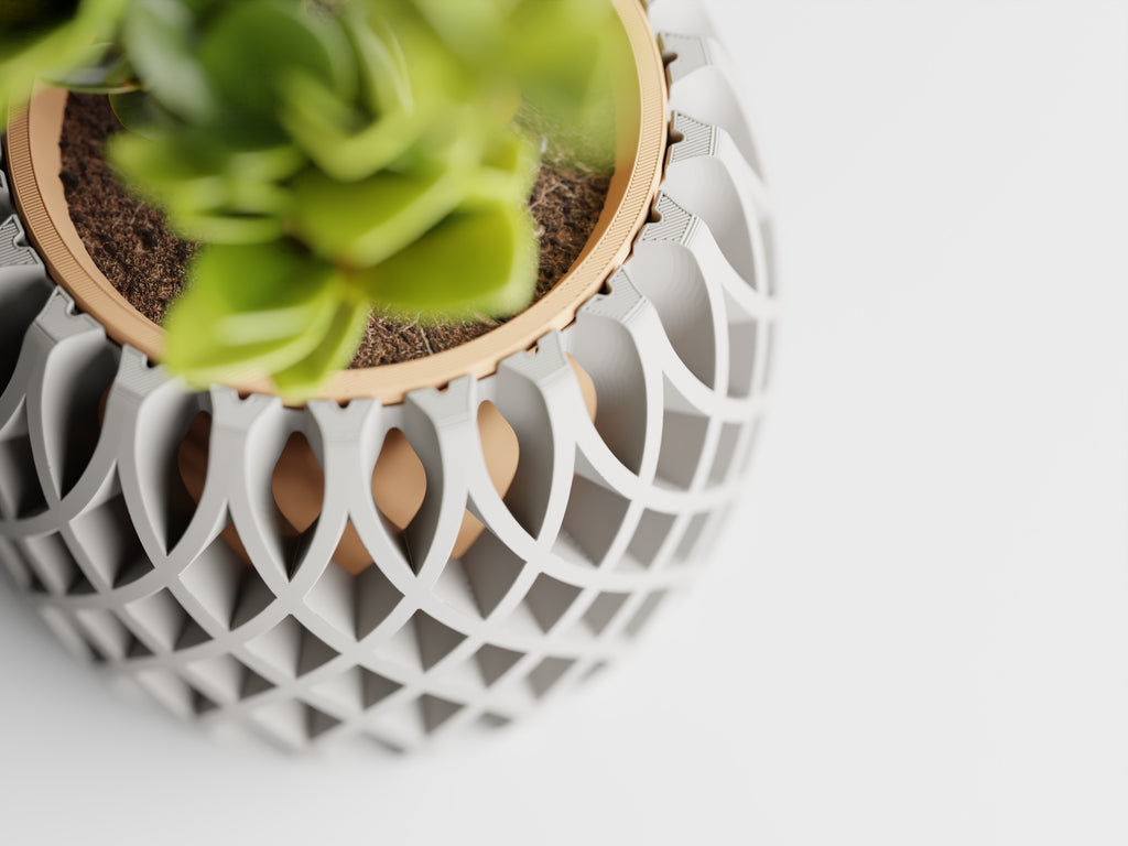 InterWeave Planter -  3D Printed Planter