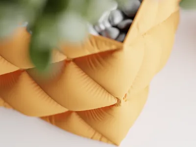Puff Planter -  3D Printed Planter
