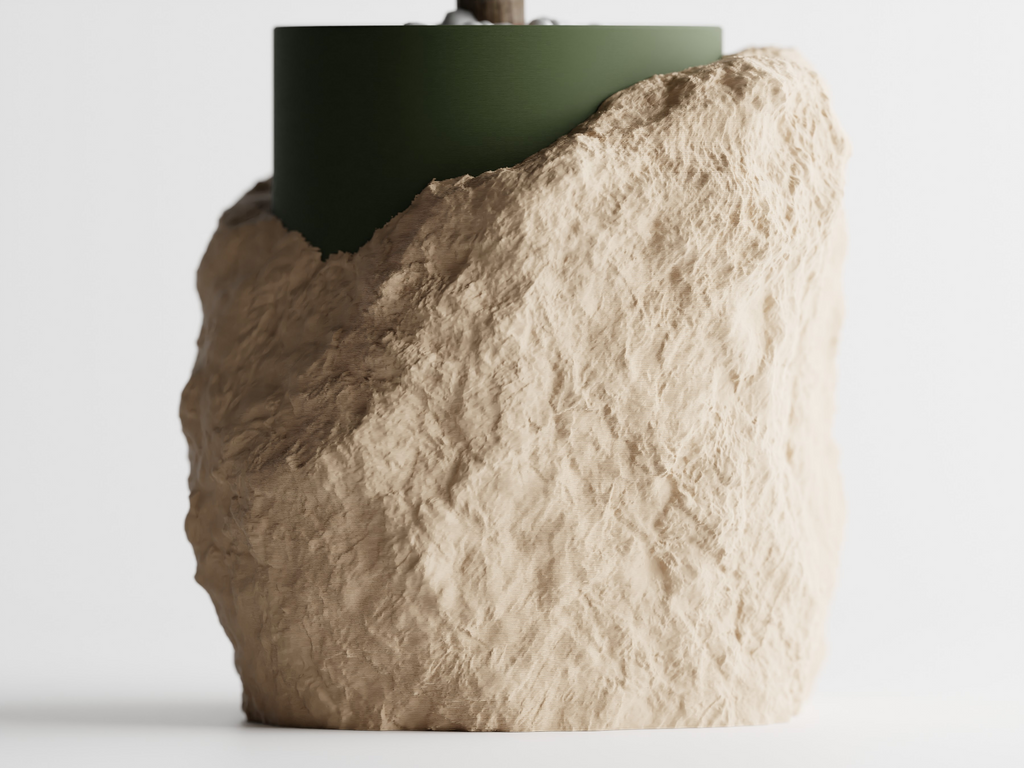 Stonehug Planter -  3D Printed Planter