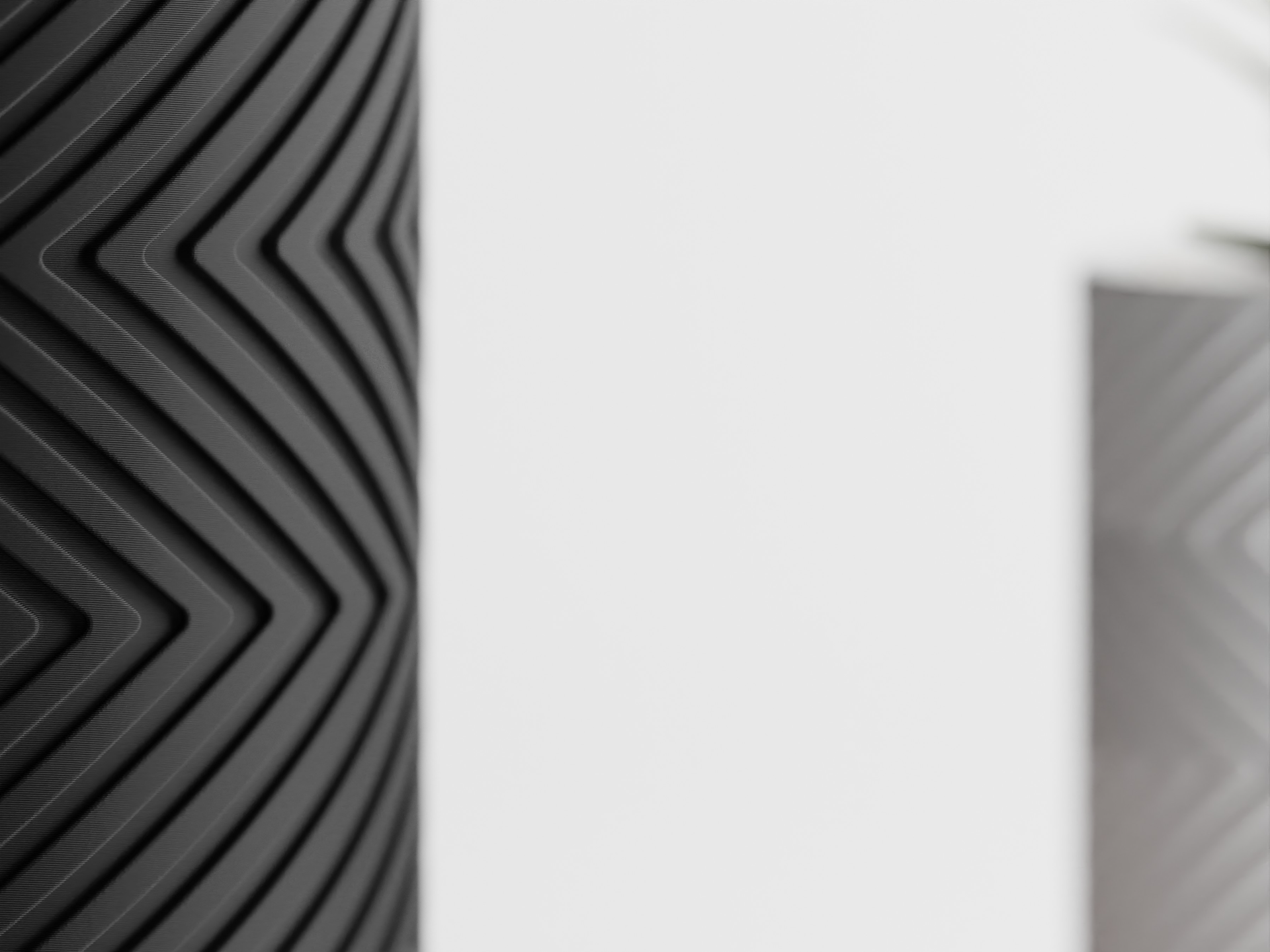 Zigzag Planter -  3D Printed Planter