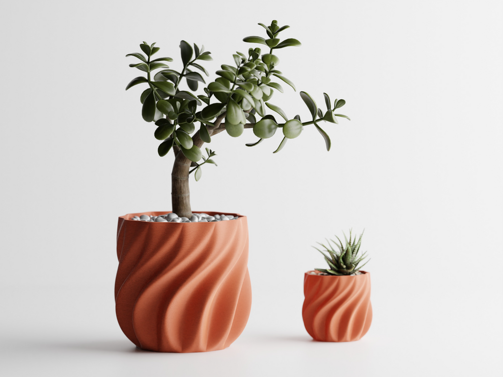 TerraFlow Planter -  3D Printed Planter