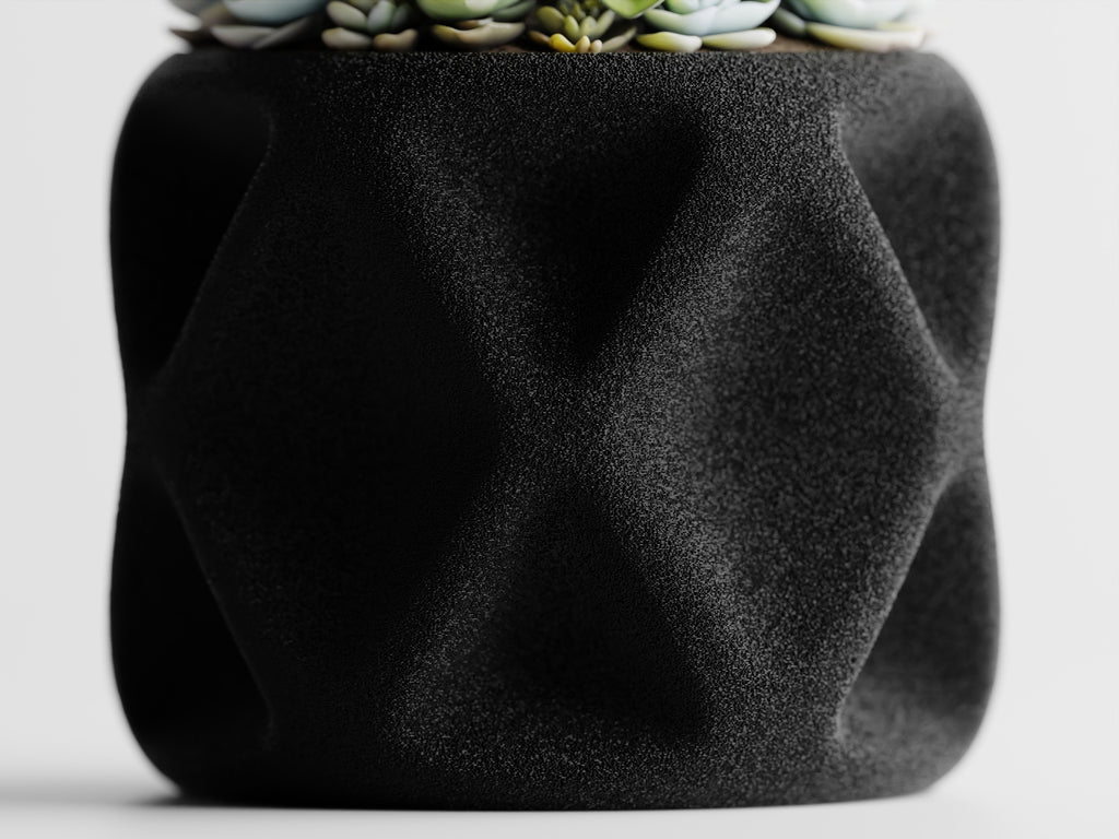 Diamond Planter -  3D Printed Planter