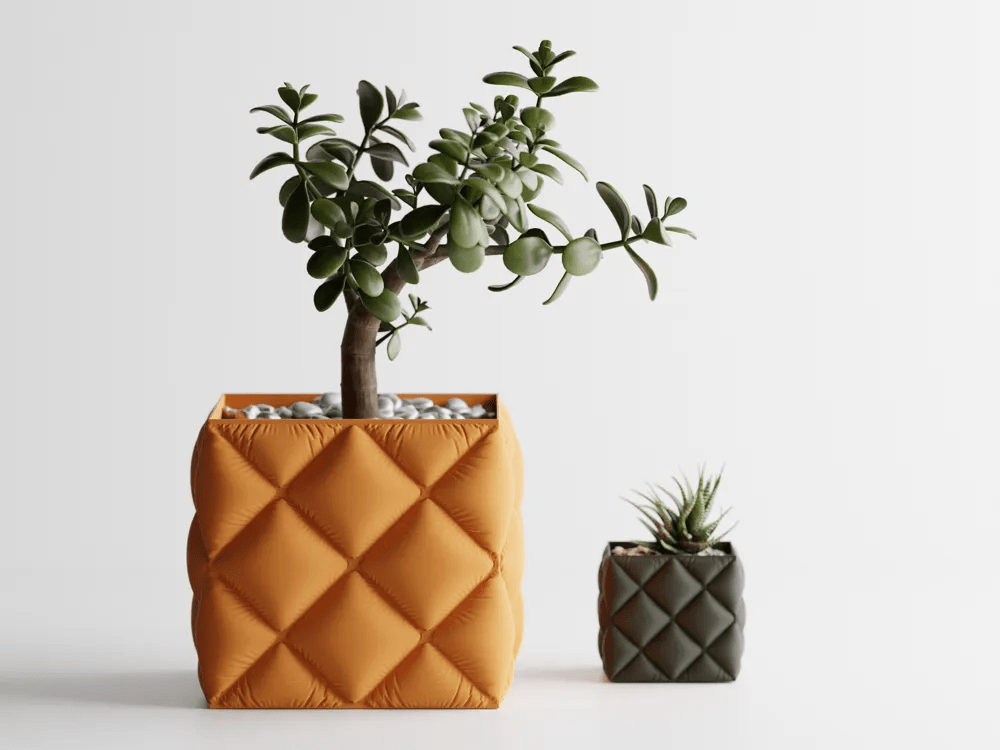 Puff Planter - 3D Printed Planter - LayerUp